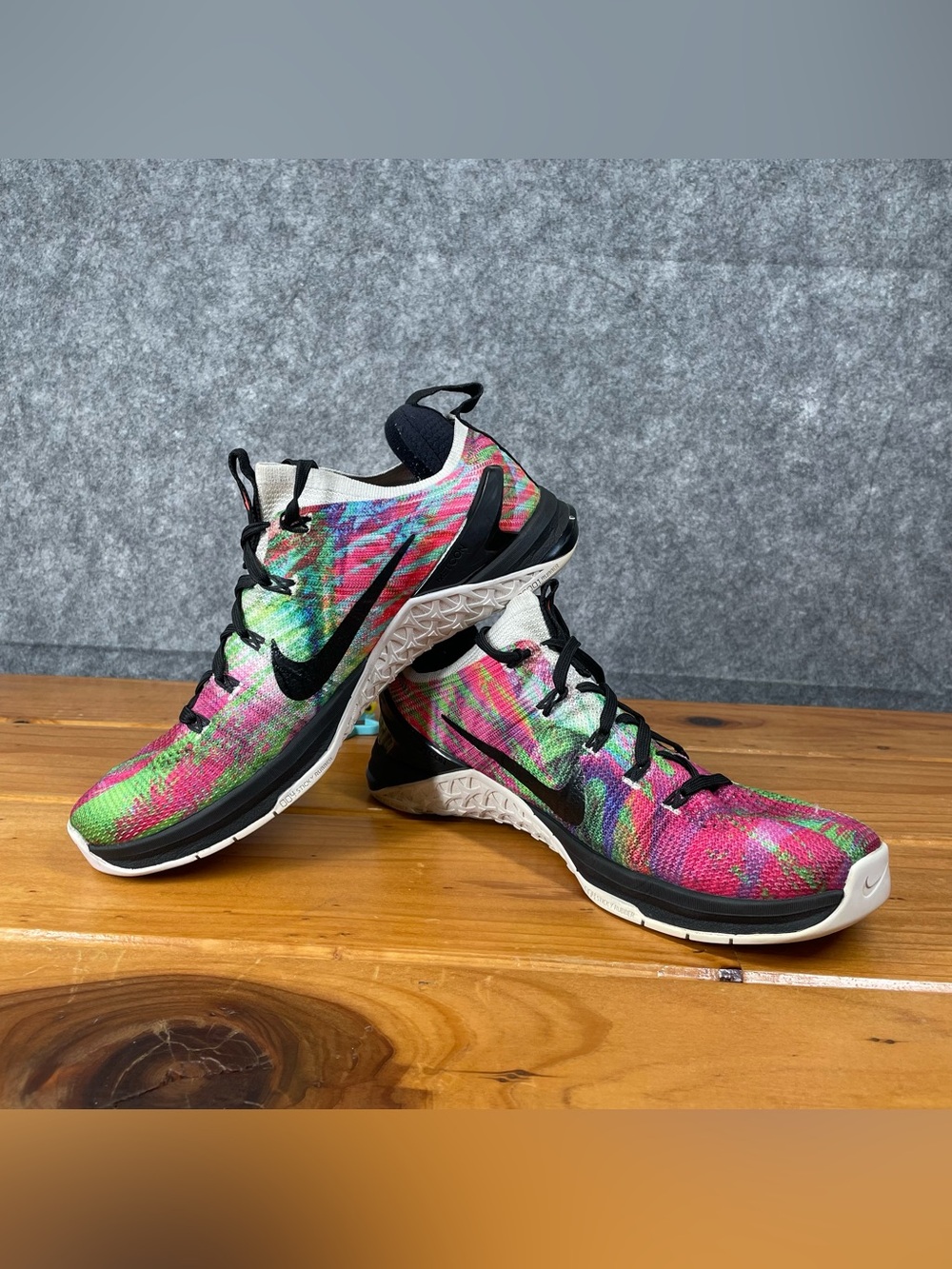 Nike Metcon DSX Flyknit 2 Men’s 7.5 WOD Paradise Gym Training Shoes AH7843-180 - Picture 10 of 16